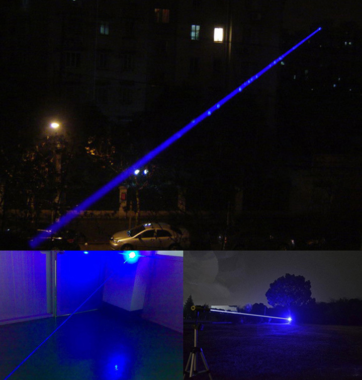 2000mw Laser Bleu ultra puissant