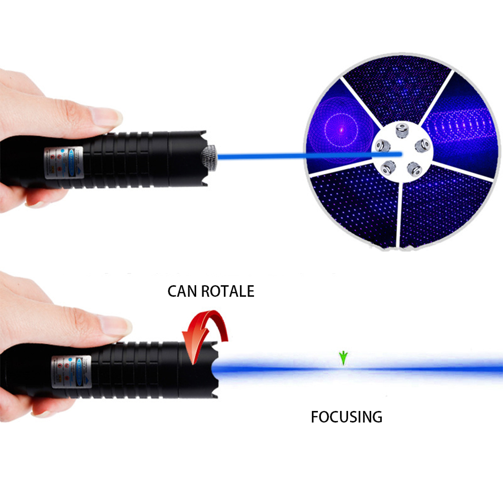 Acheter pointeur laser bleu 30000mW très puissant laser 4 catégorie