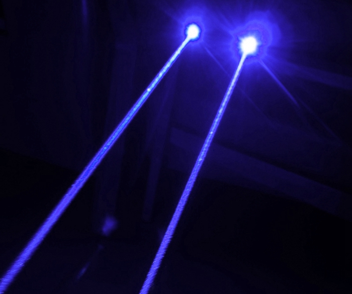 Pointeur Laser Bleu 4000mw Haute Puissance
