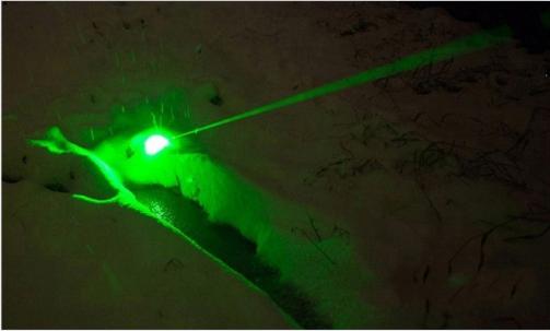 Pointeur Laser Vert 3000mw Haute Puissance