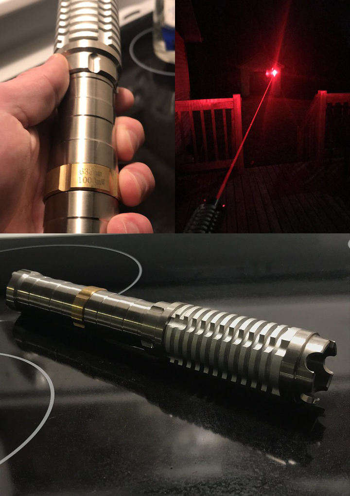 10000mw Laser Rouge ultra puissant