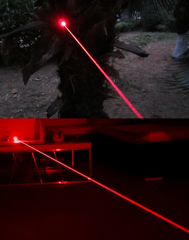 Pointeur Laser Rouge 250mW Puissant